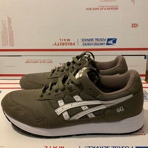 Asics Men's Athletic Shoes in Olive and White